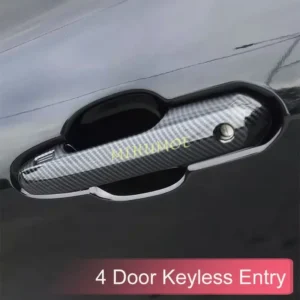 for toyota land cruiser 300 lc300 crown carbon fiber exterior door handle cover trims accessories