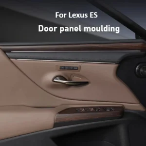 for lexus es200/300h door trim modified wood grain gear frame glass lift panel interior accessories