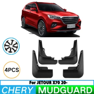 for chery jetour x70 2020 2024 car tire fender splash guard front and rear wheel fender auto parts