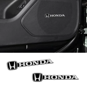 car audio decorate 3d aluminum badge emblem sticker for honda civic accord city fit mugen vezel cr v pilot hr v envix odyssey