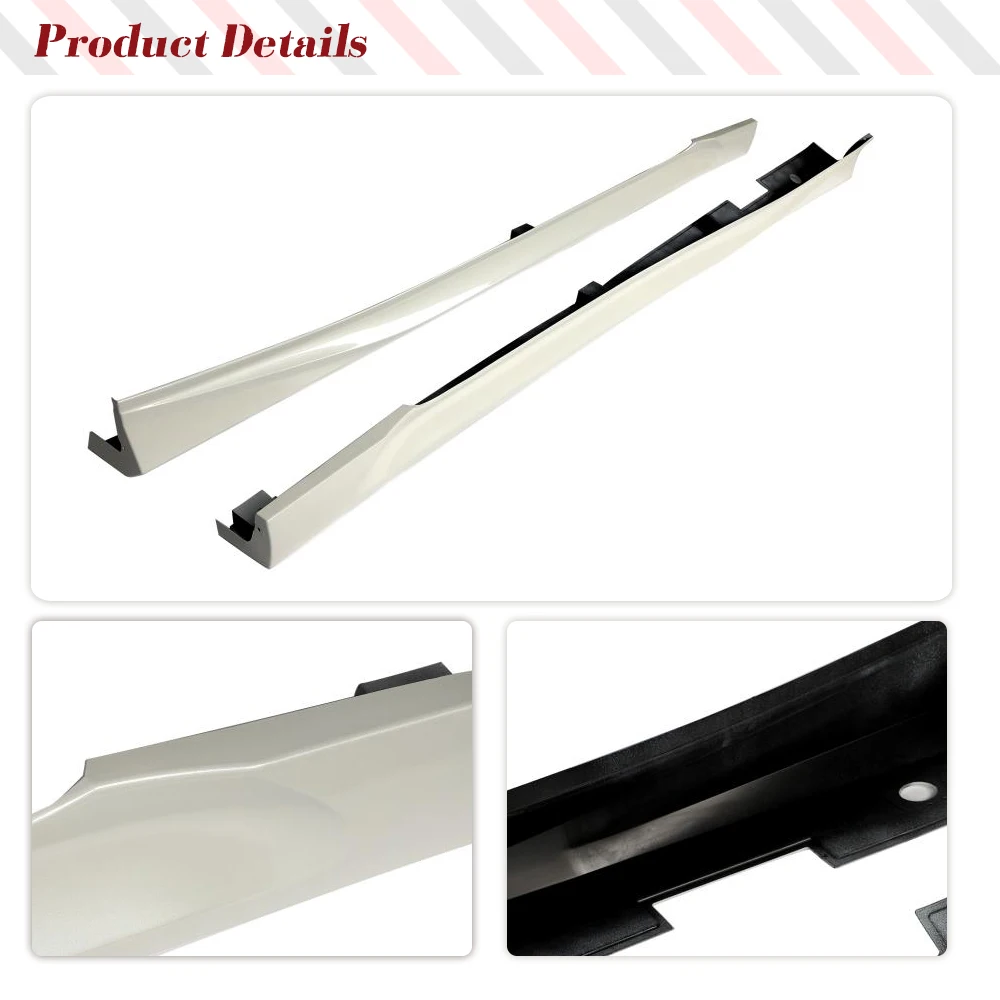 gloss black car side skirt extension lip splitters for honda accord 2018 2022 car side bumper protector racing car body kits gloss black car side skirt extension lip splitters for honda accord 2018 2022 car side bumper protector racing car body kits