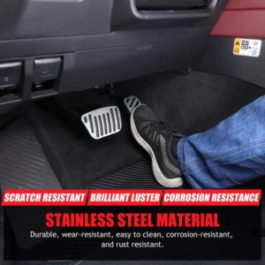 car pedal accelerator brake pedal cover for toyota land cruiser 250 prado lc250 lexus lx600 2024 car decoration accessories