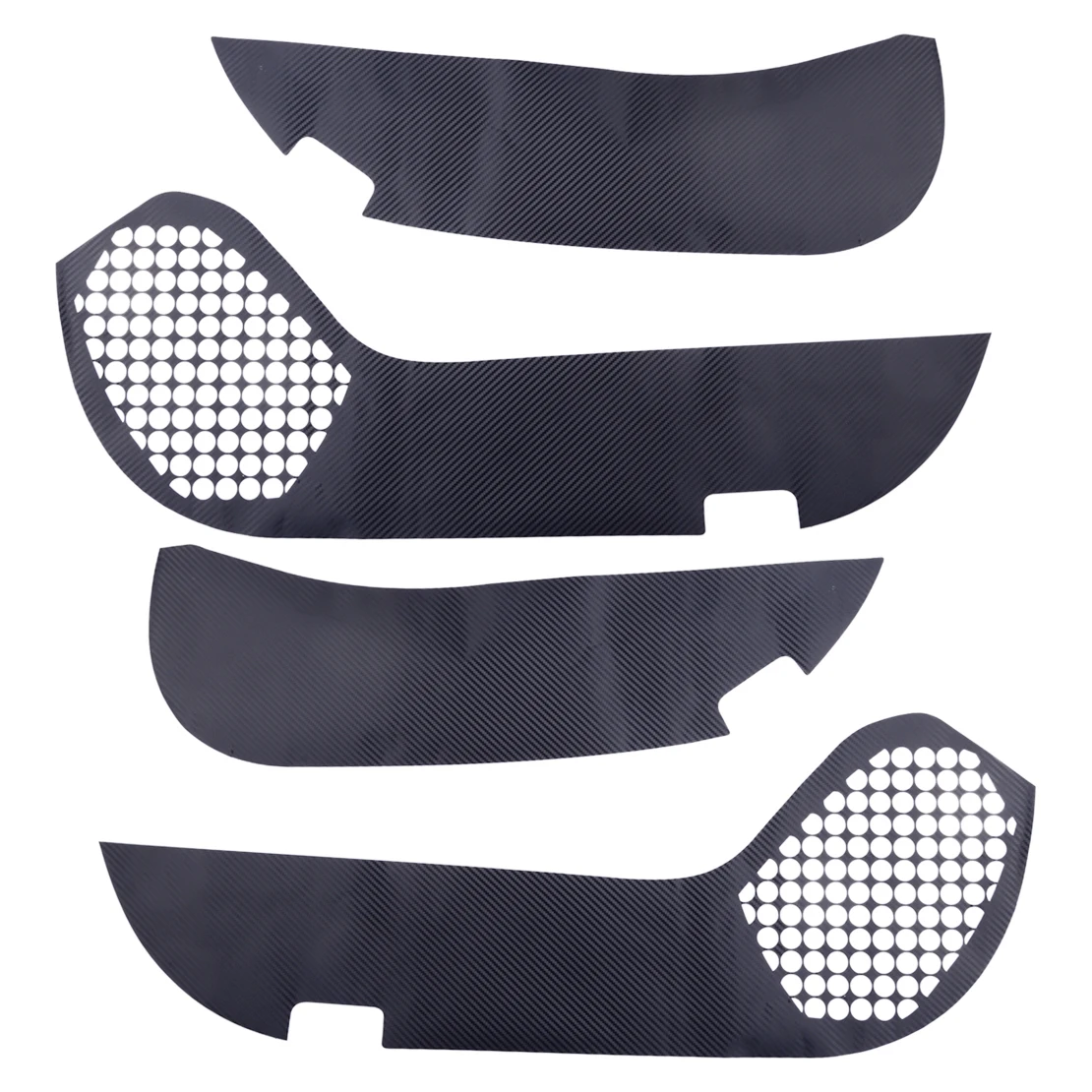 4pcs/set car door anti kick panel cover trim sticker fit for lexus rx350 350h 500h 2023 2024 carbon fiber style pvc waterproof 4pcs/set car door anti kick panel cover trim sticker fit for lexus rx350 350h 500h 2023 2024 carbon fiber style pvc waterproof