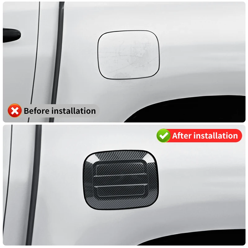 for 2016 2024 toyota hilux revo pickup truck fuel tank cap cover trim abs material stick on installation exterior accessory 1pcs for 2016 2024 toyota hilux revo pickup truck fuel tank cap cover trim abs material stick on installation exterior accessory 1pcs
