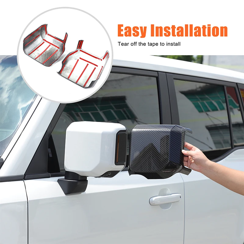for lexus gx 550 gx550 2024 2025 car abs carbon exterior door handle bowl rearview mirror cover decoration sticker for lexus gx 550 gx550 2024 2025 car abs carbon exterior door handle bowl rearview mirror cover decoration sticker