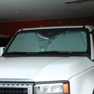 silver tape car front glass anti uv sunshade interior car accessories for toyota land cruiser prado 250 lc250 2024 2025