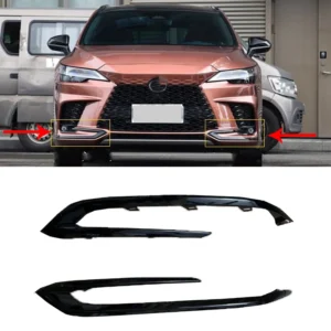 left or right front bumper fog light grille grill cover strip trim for lexus rx rx350 rx450h rx500h sport model 2023 2024 2025