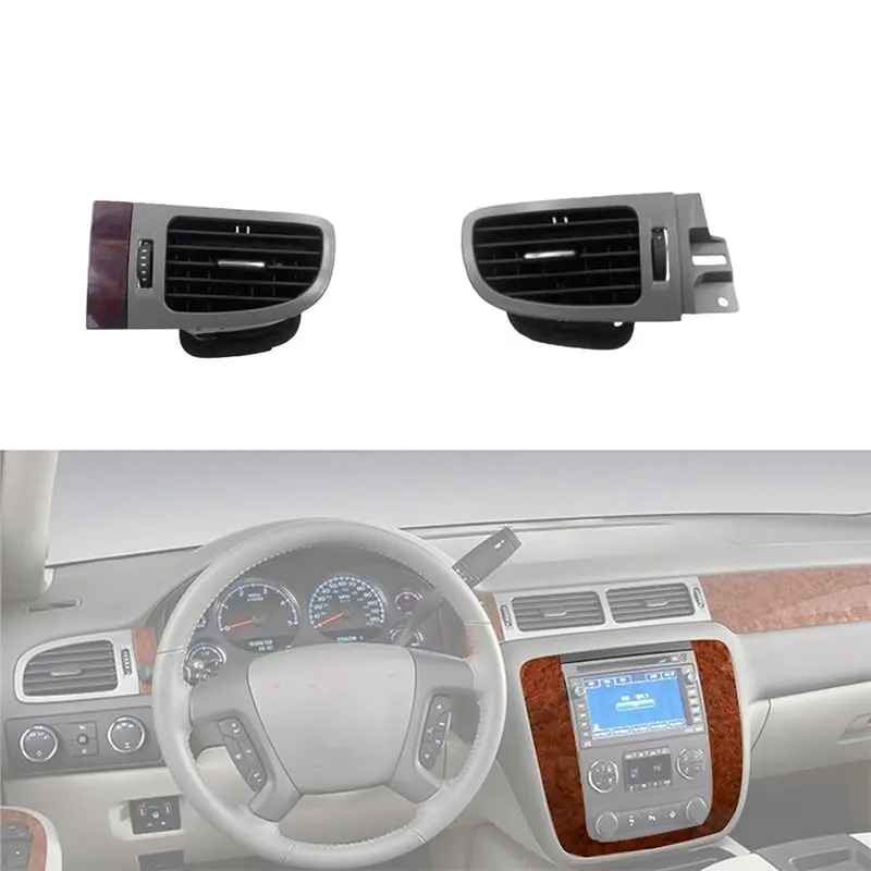 precise for gmc yukon cadillac escalade tahoe suburban 07 14 1 pair dash air conditioner vent grille assy air outlet precise for gmc yukon cadillac escalade tahoe suburban 07 14 1 pair dash air conditioner vent grille assy air outlet