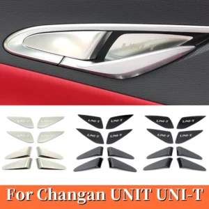 for changan uni t unit 2020 2022 2023 2024 decoration accessories stainless steel carbon fiber car door bowl inner trims panel