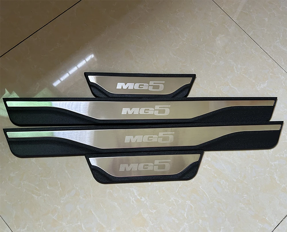 fit mg 5 mg5 ev 2025 2023 2022 2021 door sill scuff plate welcome pedal protector guard doorsill stainless steel car accessory fit mg 5 mg5 ev 2025 2023 2022 2021 door sill scuff plate welcome pedal protector guard doorsill stainless steel car accessory