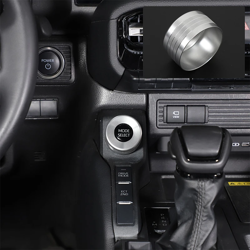 for toyota land cruiser 250 prado j250 lc250 2024 2025 car driving mode knob ring switch knob cover sticker for toyota land cruiser 250 prado j250 lc250 2024 2025 car driving mode knob ring switch knob cover sticker