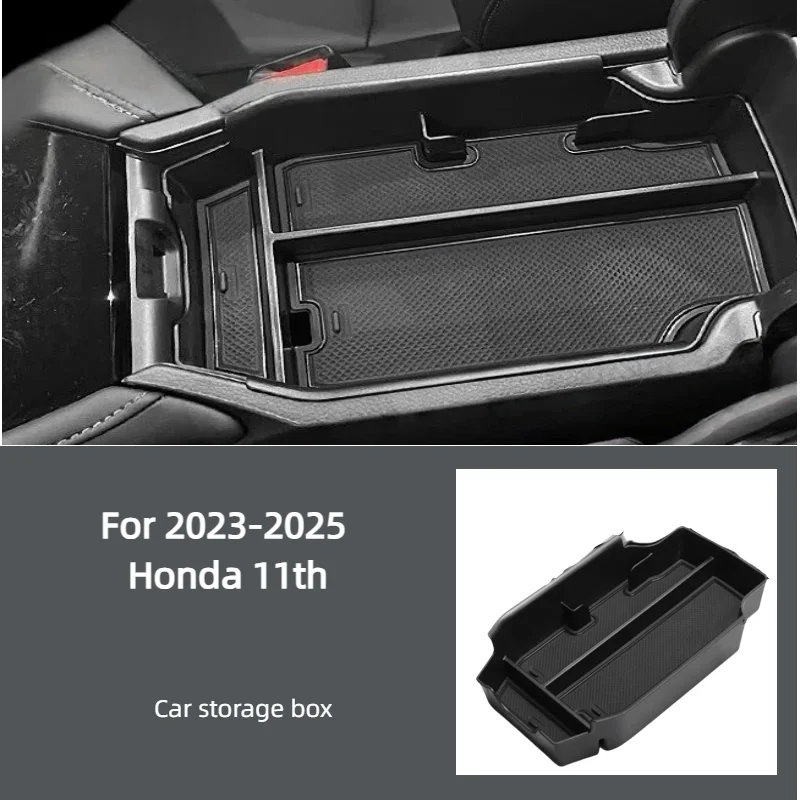 for 2023 2025 honda 11th gen accord center console armrest storage box car interior organizer accessory for 2023 2025 honda 11th gen accord center console armrest storage box car interior organizer accessory