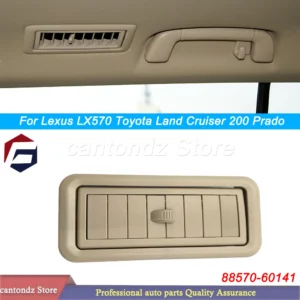beige interior roof air outlet vent grille 88570 60141 for lexus lx570 2008 2015 toyota land cruiser 200 prado