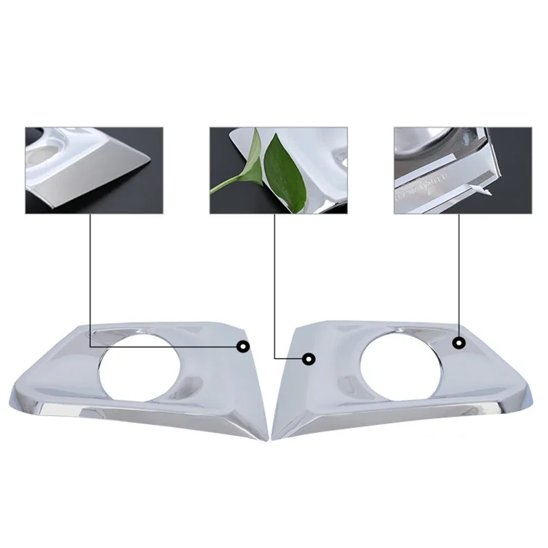car fog lamp cover abs chrome front rear light frame trim sticker decor bumper auto for nissan altima l34 2019 2021 car fog lamp cover abs chrome front rear light frame trim sticker decor bumper auto for nissan altima l34 2019 2021
