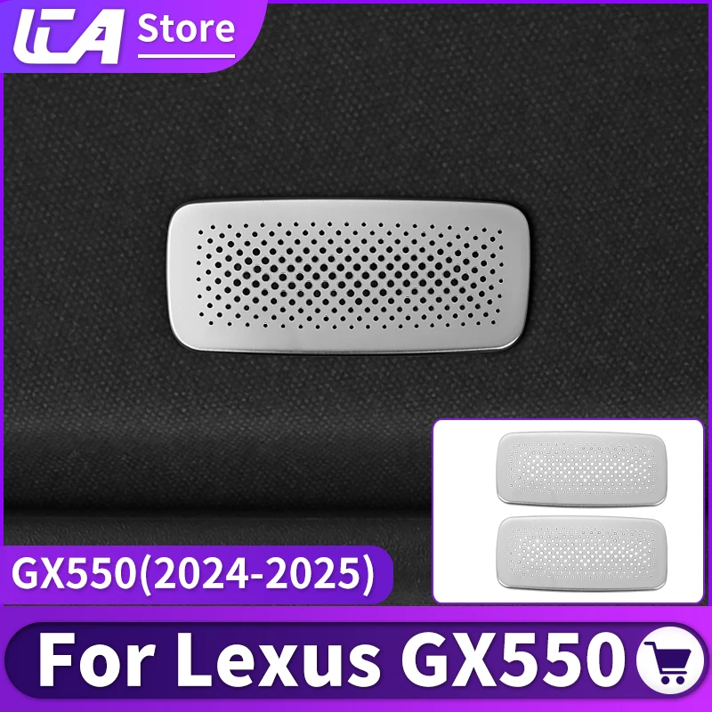 for lexus gx550 550h car roof horn decoration cover gx 550 interior upgraded loudspeaker accessories modification 2024 2025 for lexus gx550 550h car roof horn decoration cover gx 550 interior upgraded loudspeaker accessories modification 2024 2025