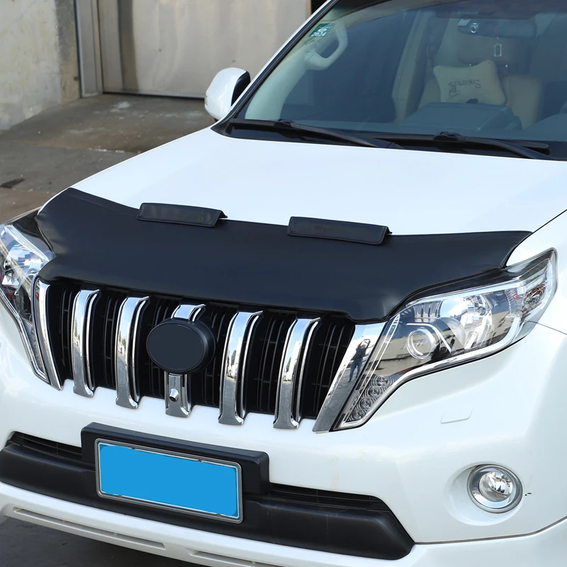 pu leather car engine cover front hood protection for toyota land cruiser prado fj150 150 2010 2017 exterior pu leather car engine cover front hood protection for toyota land cruiser prado fj150 150 2010 2017 exterior