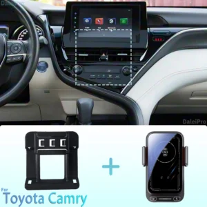 for toyota camry xv70 2021 2022 2023 phone holder car magnetic mount smart sensing wireless charging one touch release qi