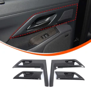 for lexus gx 550 2024+ inner door handle cover door bowl trim frame car interior inner grab handle trim panel cover accessories