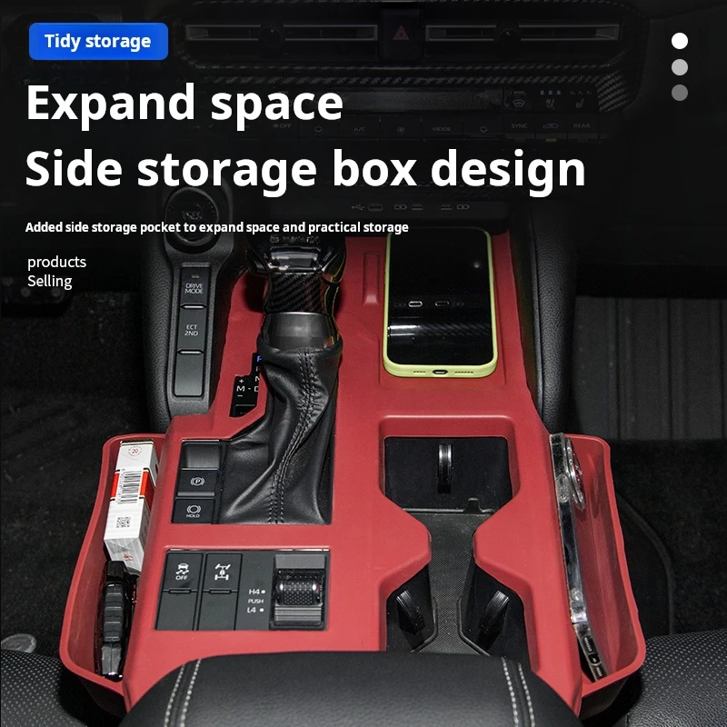 for toyota prado lc250 2024 2025 central control gear storage box protective cover silicone interior upgraded lhd for toyota prado lc250 2024 2025 central control gear storage box protective cover silicone interior upgraded lhd