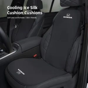 car seat cushion cover breathable ice silk soft mats for honda civic accord fit jazz crv brv hrv insight pilot passport type r