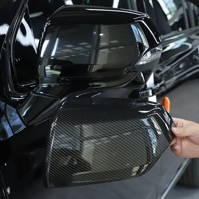 for cadillac escalade 2021 23 abs carbon fiber matte black car side rear view mirror cap cover exterior modification accessories for cadillac escalade 2021 23 abs carbon fiber matte black car side rear view mirror cap cover exterior modification accessories