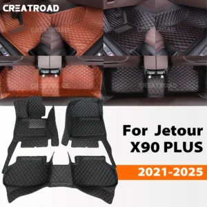 creatroad for jetour x90 plus (7 seat) 2021 2025 2024 car floor mats custom auto foot pads automobile carpet cover accessories