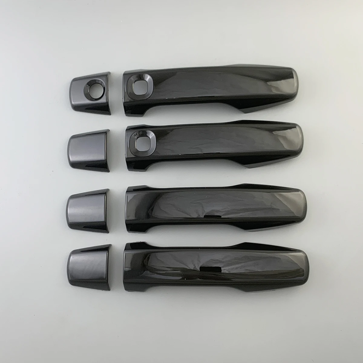 for toyota land cruiser lc200 fj200 200 2008 2015 black carbon car plated door handle cover trim paste style for toyota land cruiser lc200 fj200 200 2008 2015 black carbon car plated door handle cover trim paste style