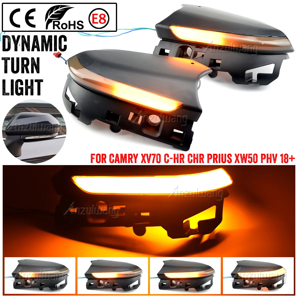 for toyota camry xv70 c hr chr prius xw50 phv dynamic led turn signal light side mirror sequential parking puddle lamp blinker for toyota camry xv70 c hr chr prius xw50 phv dynamic led turn signal light side mirror sequential parking puddle lamp blinker