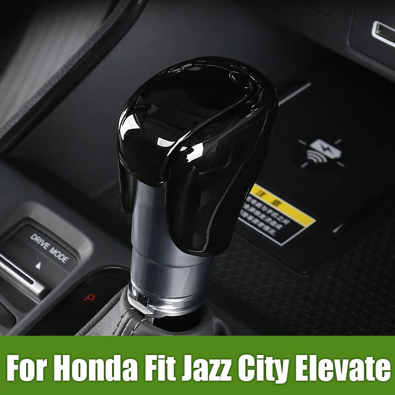 for honda fit jazz gr gs city gn2 elevate 2020 2021 2022 2023 2024 abs car gear shift knob cover trim sticker cap accessories for honda fit jazz gr gs city gn2 elevate 2020 2021 2022 2023 2024 abs car gear shift knob cover trim sticker cap accessories