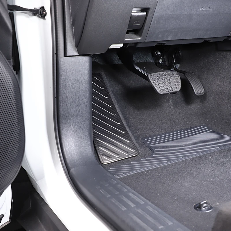 for toyota land cruiser 250 prado lc250 2024+ car modification aluminum alloy foot rest pedal pad cover stickers car for toyota land cruiser 250 prado lc250 2024+ car modification aluminum alloy foot rest pedal pad cover stickers car