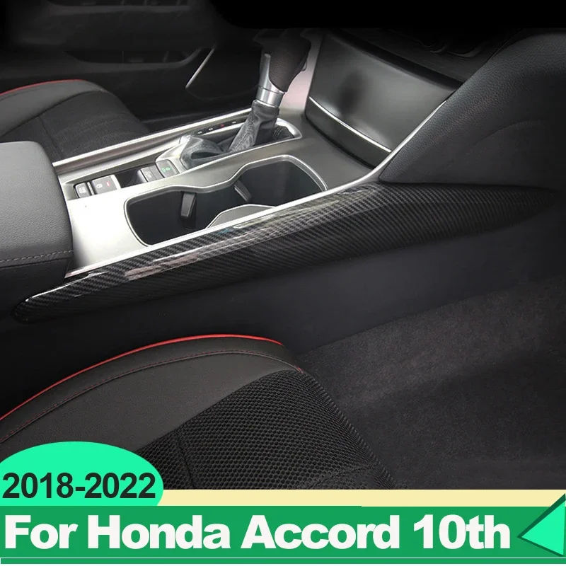 for honda accord x 10th 2018 2019 2020 2021 2022 hybrid car center console gear shift panel both sides trim accessorie for honda accord x 10th 2018 2019 2020 2021 2022 hybrid car center console gear shift panel both sides trim accessorie