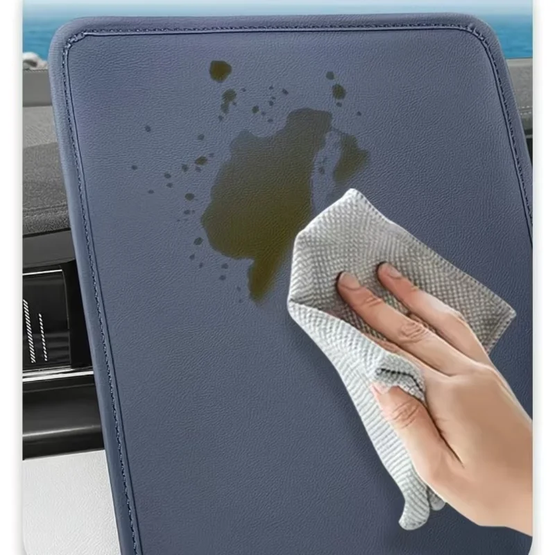 for geely boyue l atlas 2024 car central control screen case panel dust cover leather material decoration protector for geely boyue l atlas 2024 car central control screen case panel dust cover leather material decoration protector