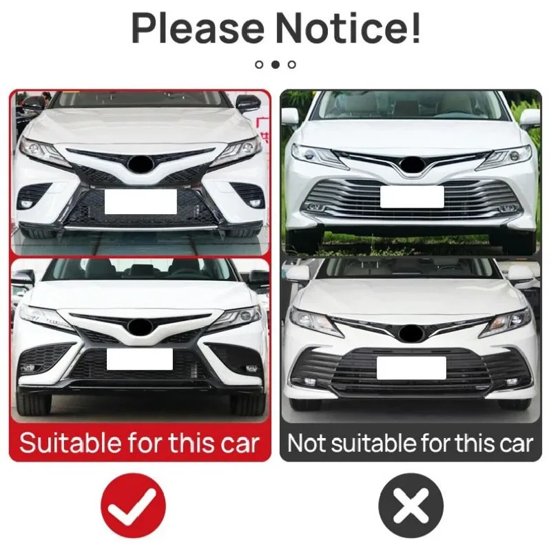 for toyota camry 70 xv70 2018~2023 hybrid car front bumper mesh center grille grill frame moulding strips decoration for toyota camry 70 xv70 2018~2023 hybrid car front bumper mesh center grille grill frame moulding strips decoration