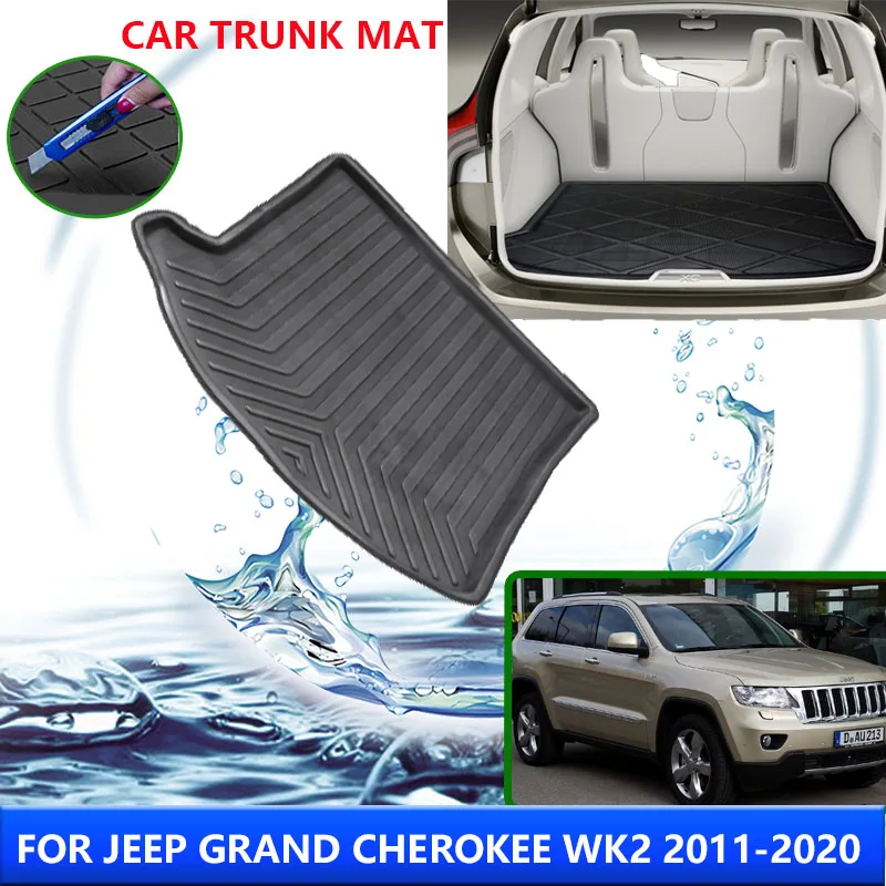 for jeep grand cherokee 2018 2015 wk2 wk 2011~2022 2013 2014 car rear trunk liner floor protector carpet interior accessories for jeep grand cherokee 2018 2015 wk2 wk 2011~2022 2013 2014 car rear trunk liner floor protector carpet interior accessories