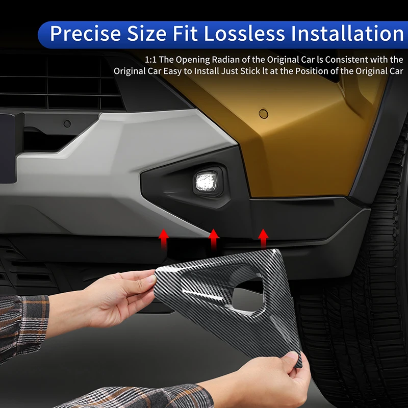 for 2026 toyota hilux pickup front fog lamp cover protective anti scratch durable abs car automotive exterior parts for 2026 toyota hilux pickup front fog lamp cover protective anti scratch durable abs car automotive exterior parts