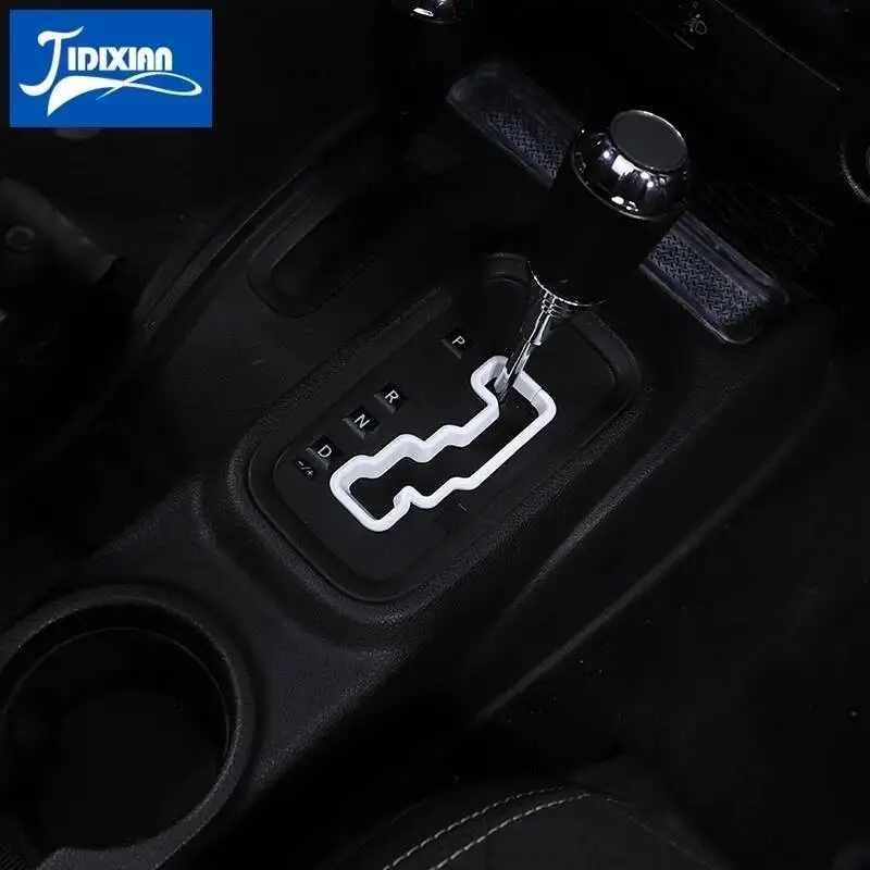 jidixian fit for jeep wrangler jk 2011 2012 2013 2014 2015 2016 2017 car gear shift panel decoration cover interior jidixian fit for jeep wrangler jk 2011 2012 2013 2014 2015 2016 2017 car gear shift panel decoration cover interior