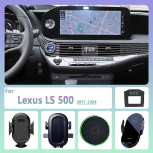 for lexus ls 500 2017 2018 2019 2024 car phone holder wireless charging magnetic phone holder car magsafe support accessories