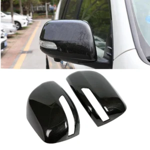 for toyota land cruiser 200 lc200 fj200 prado 150 lc150 fj150 side mirror cover rear view overlay lamp chrome car styling