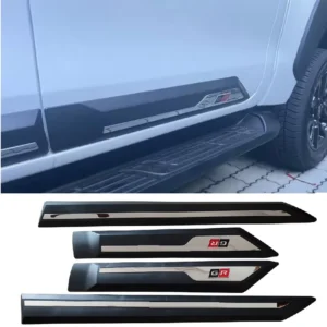 auto accessories for toyota hilux revo 2016 2023 4door plate trims cover car parts