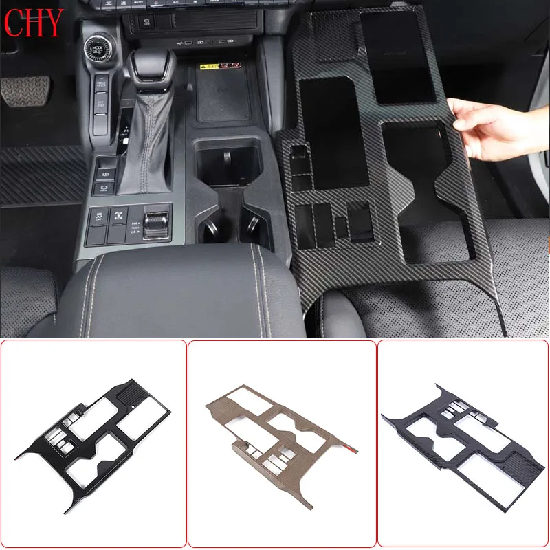 abs carbon fiber for toyota land cruiser prado 250 lc250 2024 2025+ car central control gear panel cover sticker car accessories abs carbon fiber for toyota land cruiser prado 250 lc250 2024 2025+ car central control gear panel cover sticker car accessories