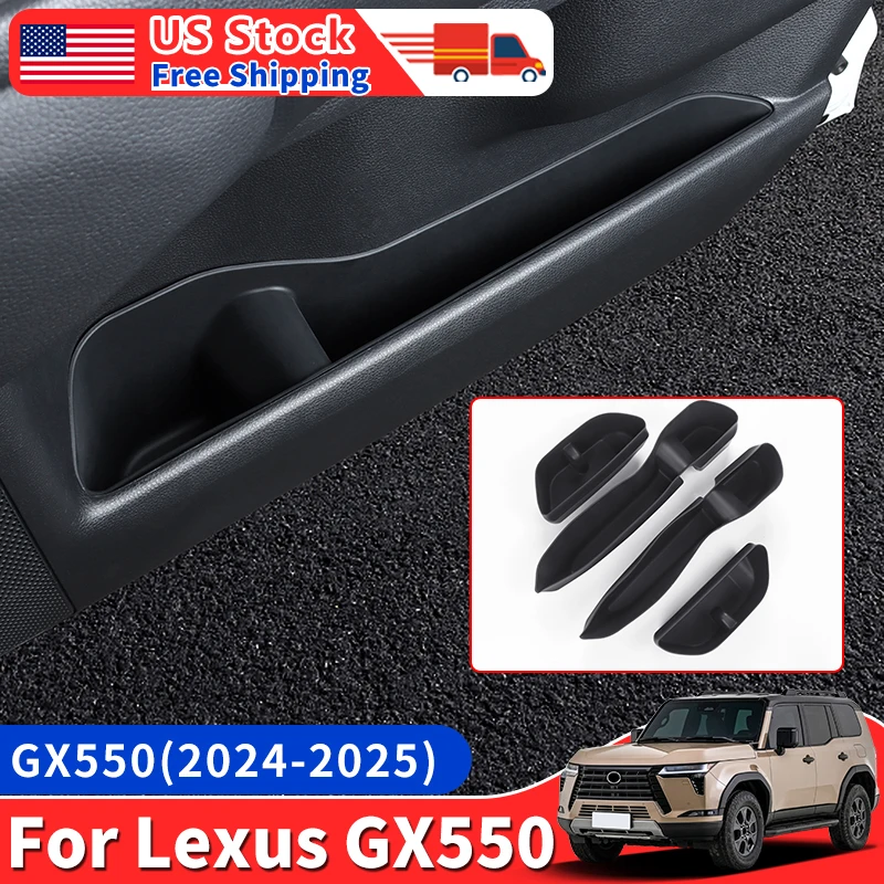 for 2024 2025 lexus gx550 gx550h car door storage slots silica gel pad,upgraded accessories gx 550 interior modification tuning for 2024 2025 lexus gx550 gx550h car door storage slots silica gel pad,upgraded accessories gx 550 interior modification tuning