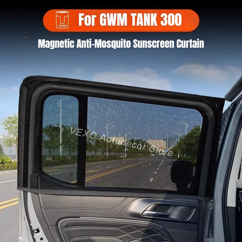 for tank 300 magnetic anti mosquito sunscreen curtain car side window sunshade uv protect shield mesh window screen for camping for tank 300 magnetic anti mosquito sunscreen curtain car side window sunshade uv protect shield mesh window screen for camping
