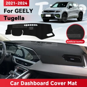 for geely tugella 2021 2024 car dashboard cover mat sun shade pad avoid light mat instrument desk carpet protection accessories