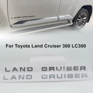 for toyota land cruiser 300 lc300 car door decoration land cruiser emblem modification accessories fj300 cover letter sticker