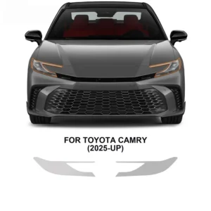 for toyota camry 9th xv80 2024 2025 2026 car headlight tint smoked black protective film tpu stickers tpu sticker