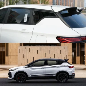 for geely coolray 2025 2026 car rear triangle window cover trim styling protection accessories auto blinds modification stickers