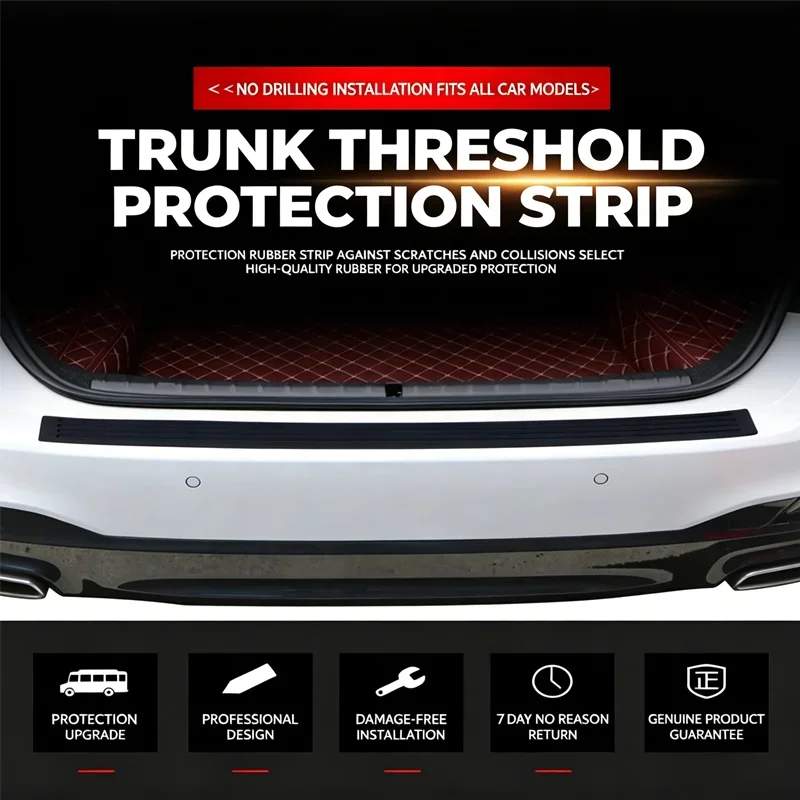 for haval dargo custom car trunk door sill plate protector anti scratch rear bumper guard rubber mouldings pad trim for haval dargo custom car trunk door sill plate protector anti scratch rear bumper guard rubber mouldings pad trim