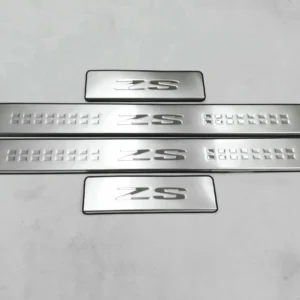 for mg zs 2017 2018 2019 2020 2021 2022 2023 2024 car door sill kick cover scuff plate guard pedal trims car styling accessories