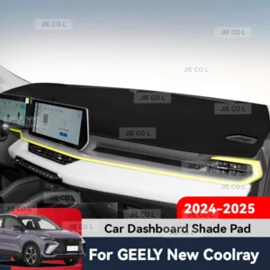 for geely new coolray 2024 2025 car dashboard cover mat sun shade mat anti slip carpet front window pad protect auto accessories