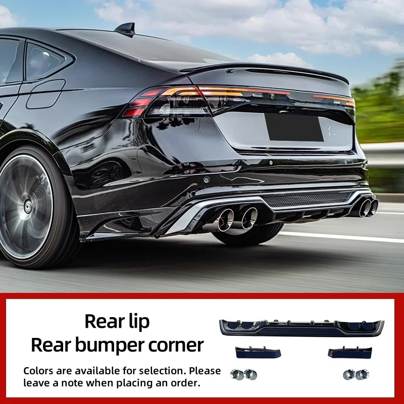 car body kit for honda accord 11st 2023 2024 modified front lip rear lip side skirt abs surround auto car body kit for honda accord 11st 2023 2024 modified front lip rear lip side skirt abs surround auto
